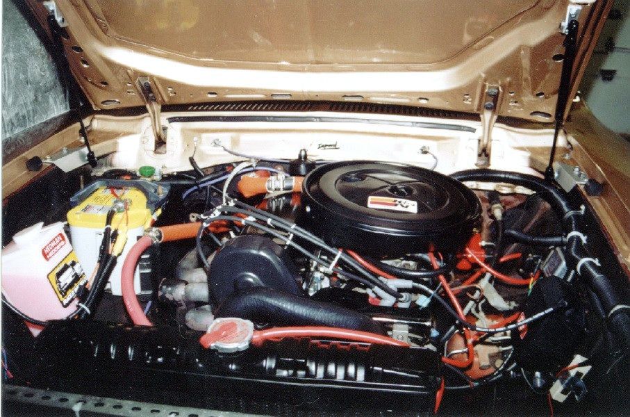 My hood kit installed on a cherry Ghia