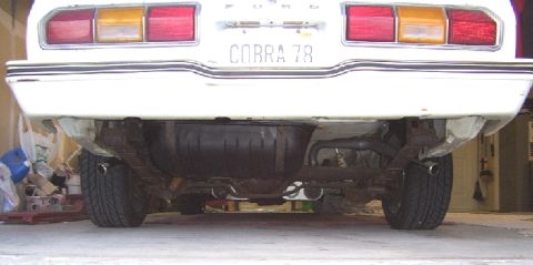 1978 Ford Mustang II - New Flowmaster 40s