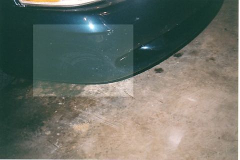 1991 Ford LTD Crown Victoria - Spiderweb flex damage, right front
