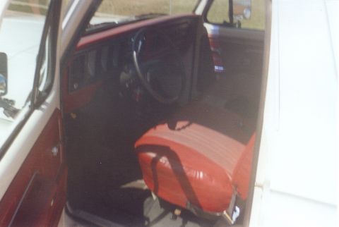 1979 Ford Bronco - before lining interior