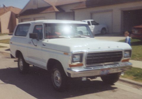 1979 Ford Bronco - before lift