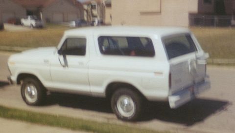 1979 Ford Bronco - before lift