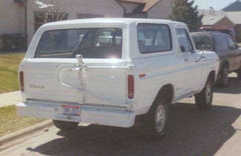 1979 Ford Bronco - before lift