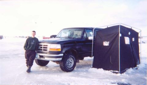 1996 Ford Bronco - Ice Fishing at Red Lake,MN