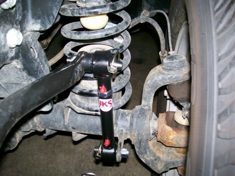 2007 Jeep Wrangler - JKS Quicker Disconnect Drivers Side Installed.
