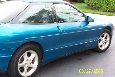 1994 Ford Probe - The 1994 Ford Probe GT coupe is seen from the driver's side in a 3/4 front view.