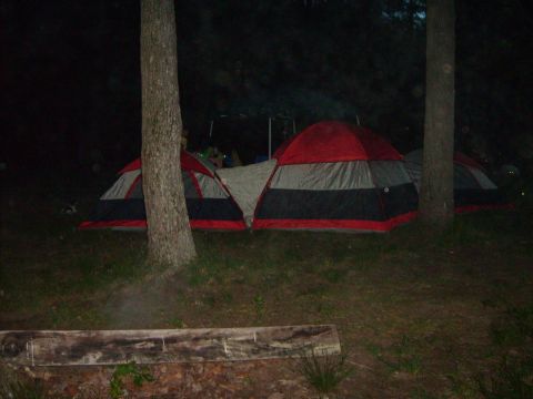1995 Ford Bronco - campsite