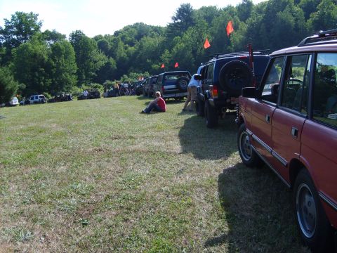 1995 Ford Bronco - start of the day