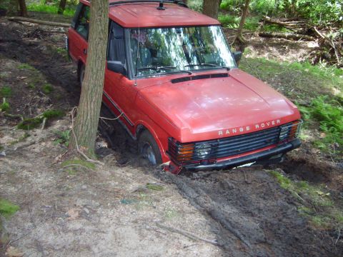 1995 Ford Bronco - big hole