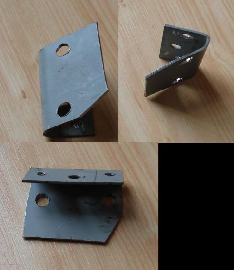 1999 Ford Crown Victoria - Different Shots of A bracket i had to make to bolt 12V Power outlet to