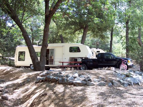 2000 Ford F-250 - Camping near Julian CA.