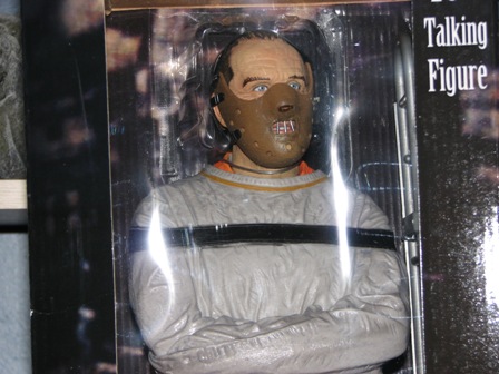1991 Ford Bronco - Hannibal Lecter action figure in packaging, labeled as a 'Talking Figure'.