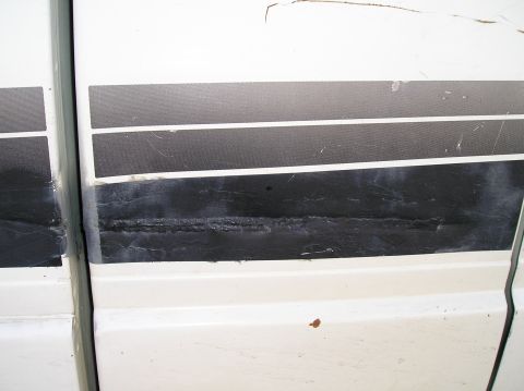 1986 Toyota Hilux - previous owner bonehead bod repair