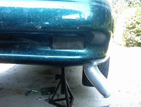 1993 Ford Taurus - Scree over the fog light hole