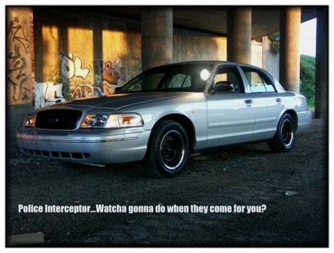 1998 Ford Crown Victoria - Police Interceptor... Watcha gonna do when they come for you?