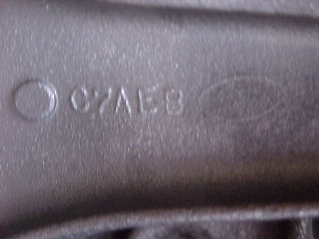 Casting mark original 427 GT-E connecting rod C7AE-B (same as 428CJ).