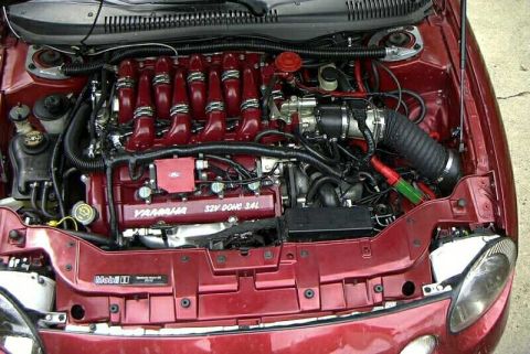 1997 Ford Taurus - Red powdercoat
