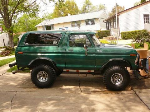 1978 Ford Bronco “green machine”
