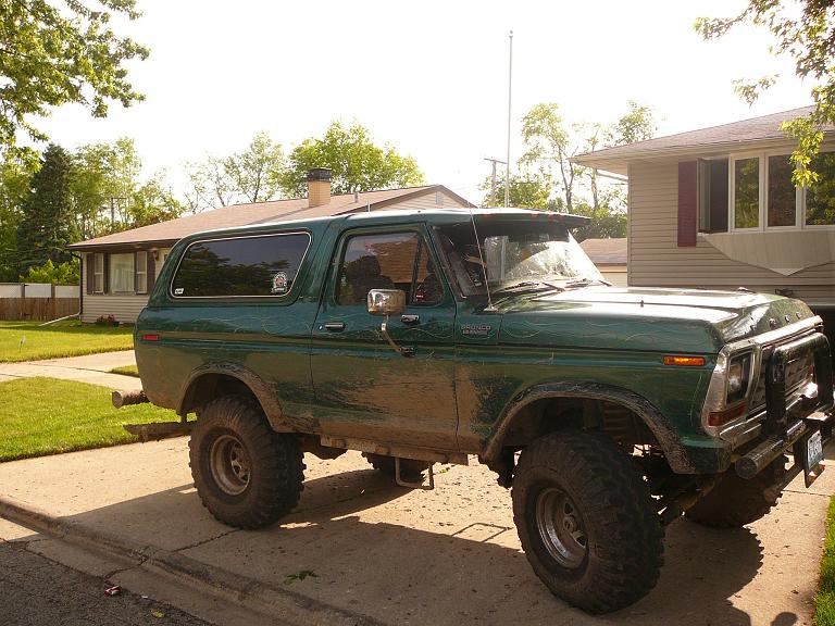 1978 Ford Bronco “green machine”