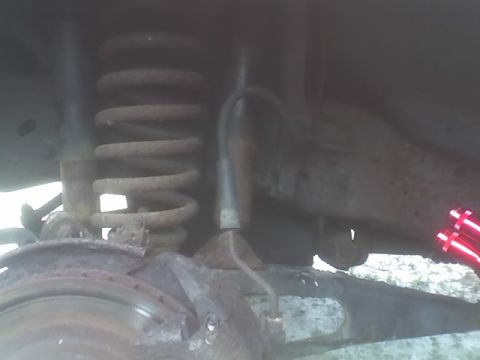 1991 Ford Bronco - looking into wheel well