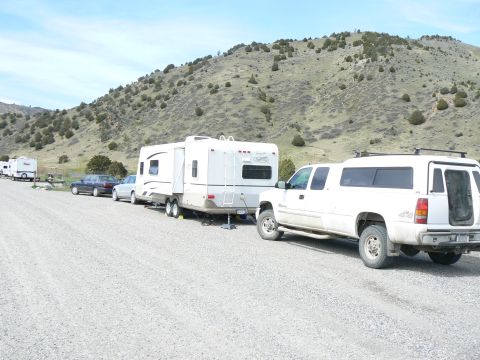 2006 Ford E350 - Out camping near Norris, MT.