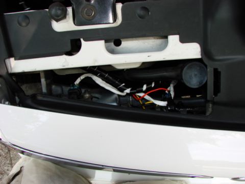 1997 Mercury Grand Marquis - Pass Side VGA Old Harness still in place. I tapped into the old harness to trigger the new relays. If there is a problem with the new harne…