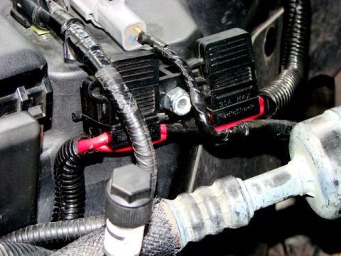 1997 Mercury Grand Marquis - Waterproof Fuse Holders VGA One 30A for Low beams and One 30A for High beams