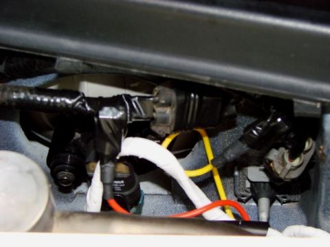 1997 Mercury Grand Marquis - Taps for lighting triggers VGA I found wiring taps that allow you to use male spade connectors. You clamp the tap onto the wire and plug in…