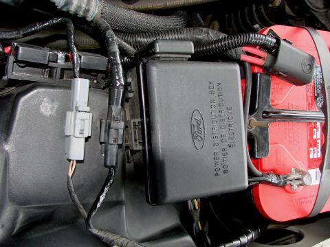 1997 Mercury Grand Marquis - Headlight (cue, Jeremy Clarkson) Power, Power POWER! One 10 ga. for High circuit, One 10 ga. for low circuit. Both pos. and neg. coming dir…