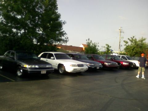2001 Ford Crown Victoria - All the Panthers at Hooters 6/23/07
