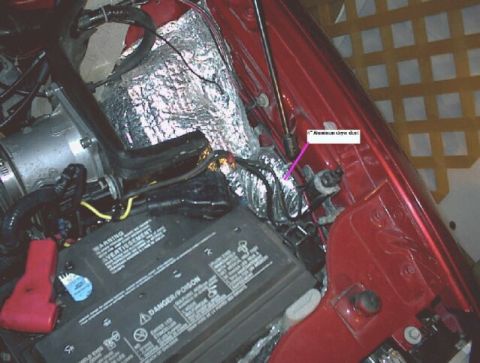 1997 Ford Taurus - Insulated SHO Shop intake with 4" duct