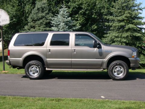 2002 Ford Excursion - side view after new springs