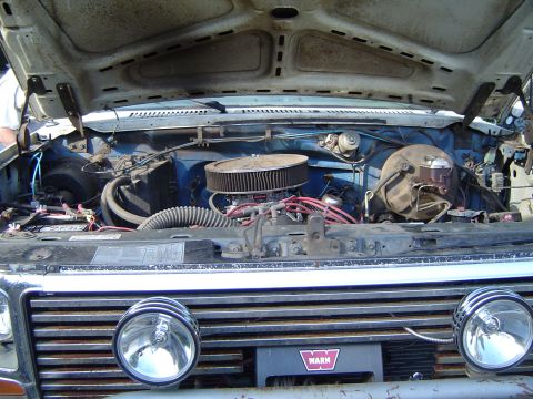 1989 Ford Bronco - Todd's engine is crooked