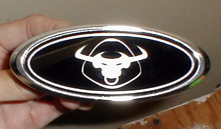 1991 Ford Taurus - My new grille emblem