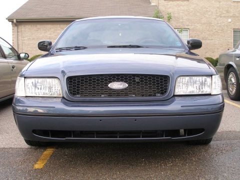 1998 Ford Crown Victoria - Head-on shot before the installation.