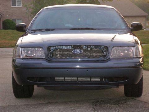 1998 Ford Crown Victoria - Taken with the camera's flash.