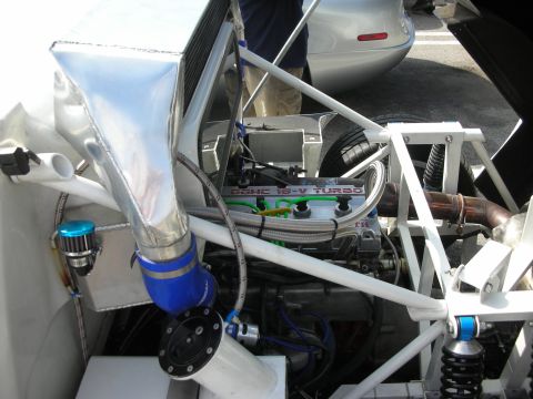 1998 Ford Crown Victoria - Custom engine bay a DOHC 16-V TURBO engine and aftermarket intake system.
