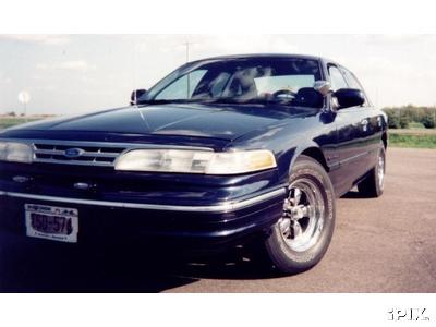 1995 Ford Crown Victoria - 2 of 6 of my 95 as it looked when I bought it.