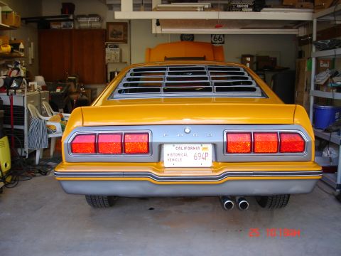 1978 Ford Mustang II - Tail Light Panel