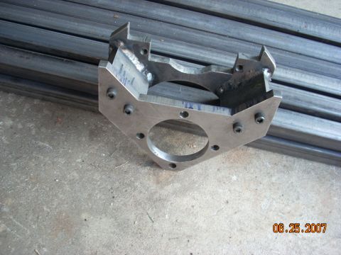 2000 Chevrolet Tahoe - Custom metal bracket with a date stamp of 06.25.2007 and Supermotors.net logo.