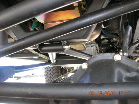1996 Ford Bronco - Close-up of the undercarriage, showing suspension and differential components, with a timestamp of 06.19.2007.