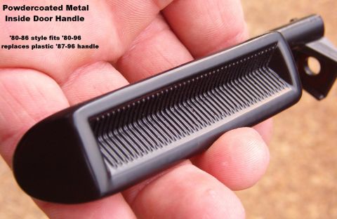 1983 Ford Bronco - Metal Inside Latch Handle Powdercoated Black According to this post, this handle also fits 78-79 Broncos and 73-79 pickups. http://fullsize…