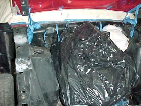1967 Mercury Cougar - June 21, 2007 ready for DP90 in the engine compartment.