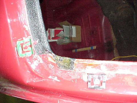 1967 Mercury Cougar - Trim clips on the front windshield - I had to use pop rivets on a couple because the little posts were broken.