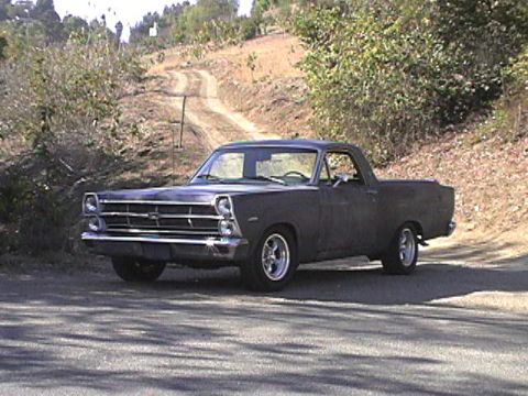 1967 Ford Ranchero - first trip around the county 2002