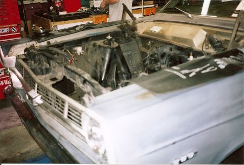 1967 Ford Ranchero - removed the old 289 in 2005