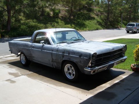 1967 Ford Ranchero - have not seen her in 2 1/2 years this is it after a quick rinse the first day out of impound "how did i end up with this again?"