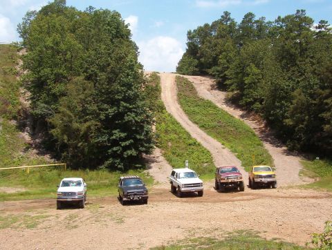 1983 Ford Bronco - From the left: Ben (92builtbronco), Steve83, Jason, Troy2d23, & Hunter234 Where the HELL was everyone else??? ...and what the #@)$^ is that…