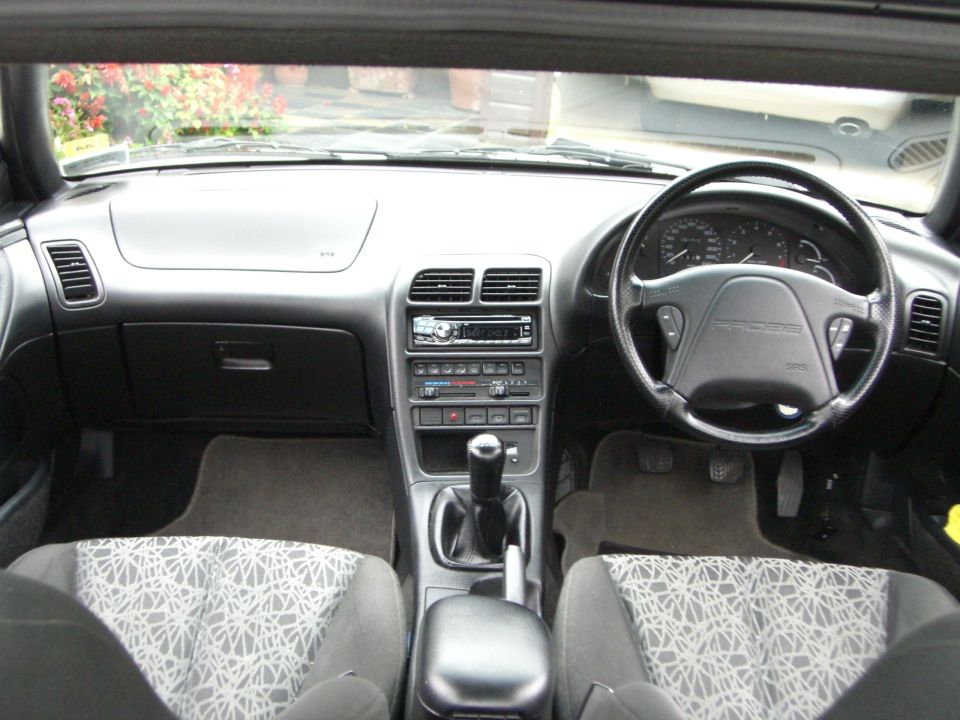 1995 Ford Probe interior, dashboard and steering wheel