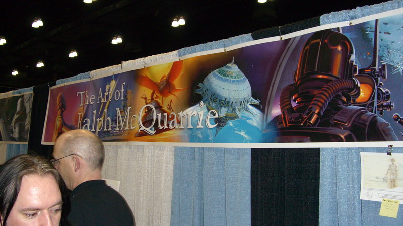 Banner displays 'The Art of Ralph McQuarrie' with sci-fi imagery